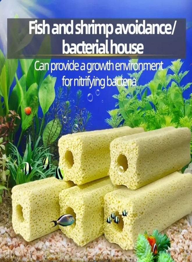 وسائط ترشيح أحواض السمك VAYINATO® Ceramic Bio House (مربعة، عبوة من 5 قطع) من Petzlifeworld - Image 2